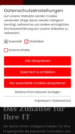 Vorschau der mobilen Webseite www.aixit.com, Aixit GmbH