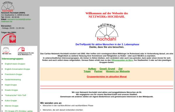 Vorschau von www.netzwerk-hochdahl.de, Netzwerk Hochdahl