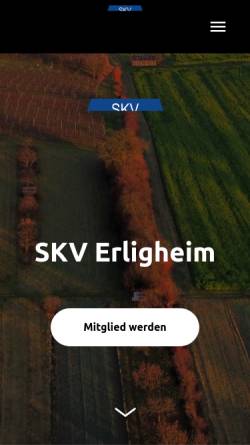 Vorschau der mobilen Webseite skv-erligheim.de, SKV Erligheim e.V.