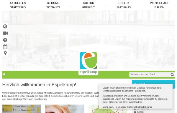 Vorschau von www.espelkamp.de, Stadt Espelkamp