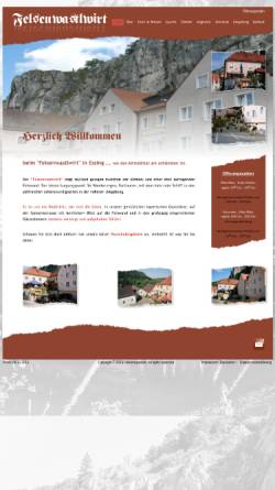 Vorschau der mobilen Webseite www.gasthof-felsenwastlwirt.de, Gasthof Felsenwastlwirt