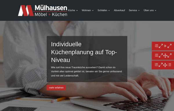 Vorschau von www.moebelhaus-muelhausen.de, Mülhausen GmbH