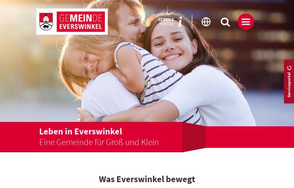 Vorschau von www.everswinkel.de, Everswinkel