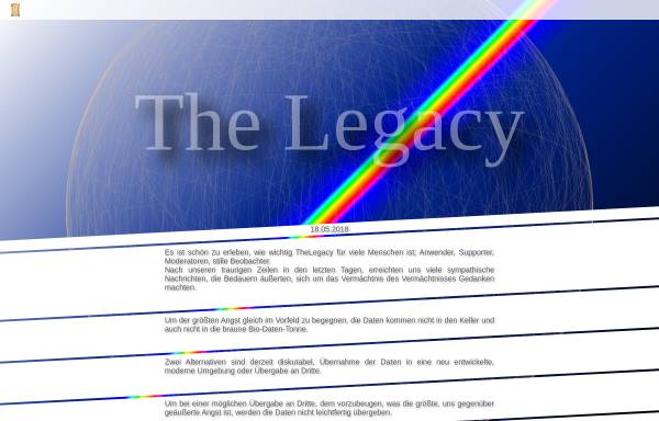 Vorschau von www.thelegacy.de, The Legacy