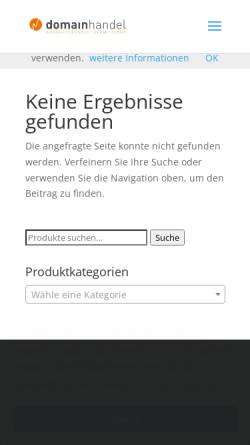 Vorschau der mobilen Webseite www.vaterschaftslabor.de, Vaterschaftslabor Bremen GmbH