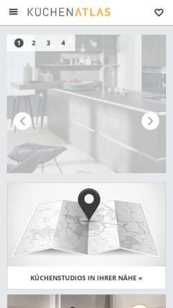 Vorschau der mobilen Webseite www.kuechen-atlas.de, Küchen Atlas