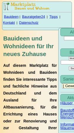 Vorschau der mobilen Webseite www.marktplatzderideen.de, Marktplatz der Ideen