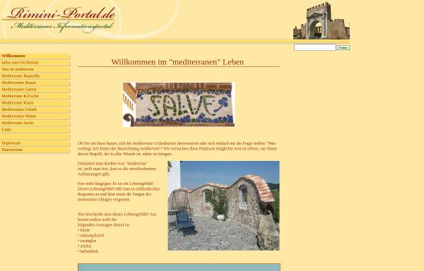 Vorschau von www.rimini-portal.de, Rimini Portal