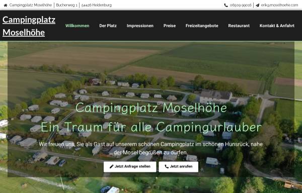 Vorschau von campingplatz-moselhoehe.de, Campingplatz Moselhöhe