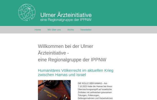 Vorschau von www.ippnw-ulm.de, IPPNW-Ulm