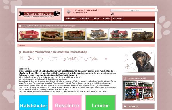 Vorschau von www.hundehalsband-030.de, Hundehalsband-030, Thorsten Schmidt