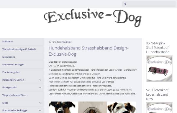 Vorschau von www.exclusive-dog.de, Simones Exclusive Dog Shop