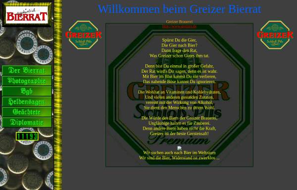 Vorschau von www.bier-rat.de, Greizer Bierrat
