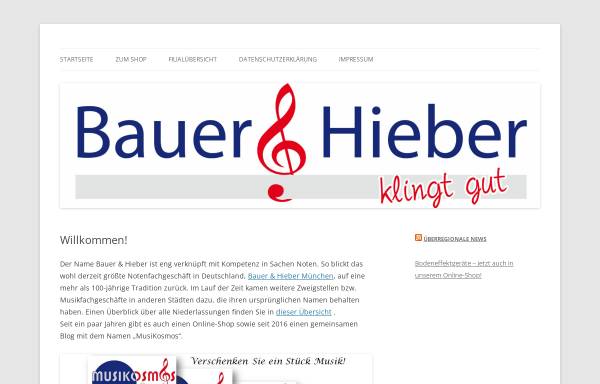 Vorschau von www.bauer-hieber.com, Bauer und Hieber