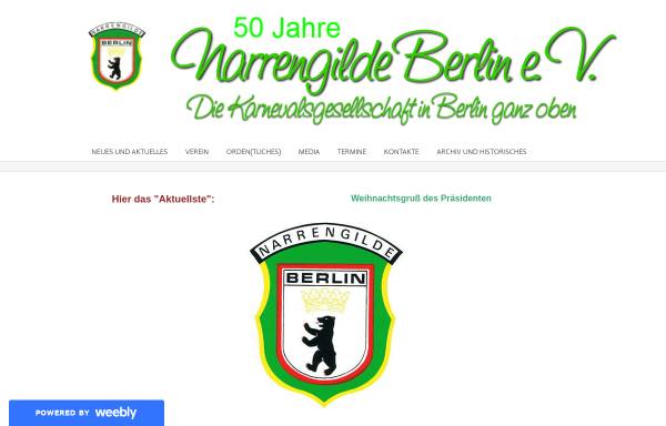 Vorschau von ngb-berlin.weebly.com, Narrengilde Berlin e.V.