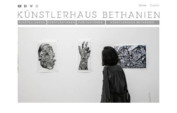 Vorschau von www.bethanien.de, Künstlerhaus Bethanien Berlin