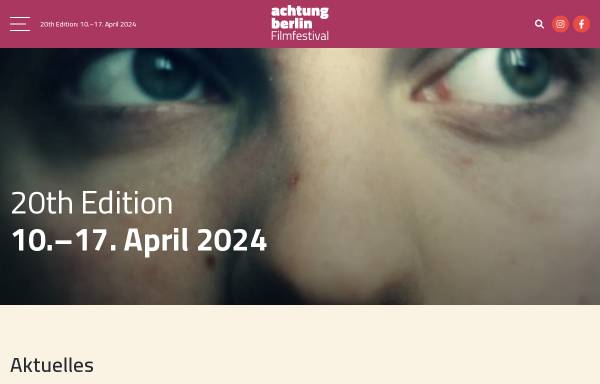 Vorschau von achtungberlin.de, Achtung Berlin - The New Berlin Film Award