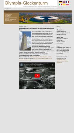 Vorschau der mobilen Webseite www.glockenturm.de, Glockenturm am Olympiastadion