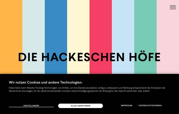 Vorschau von www.hackesche-hoefe.com, Die Hackeschen Höfe