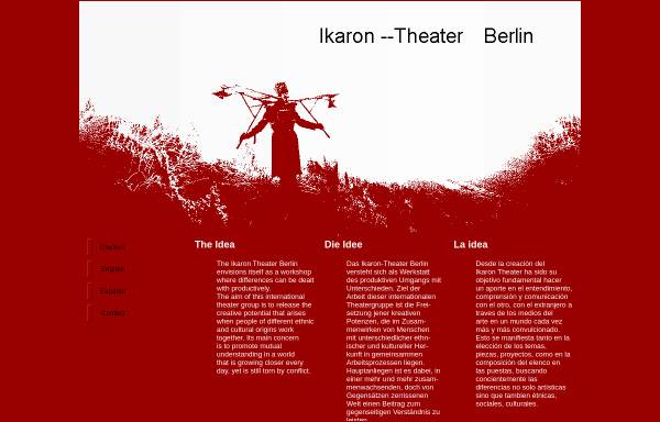 Vorschau von www.ikaron-theater.com, Ikaron-Theater