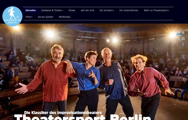 Vorschau von www.theatersport-berlin.de, Theatersport Berlin - Improtheater