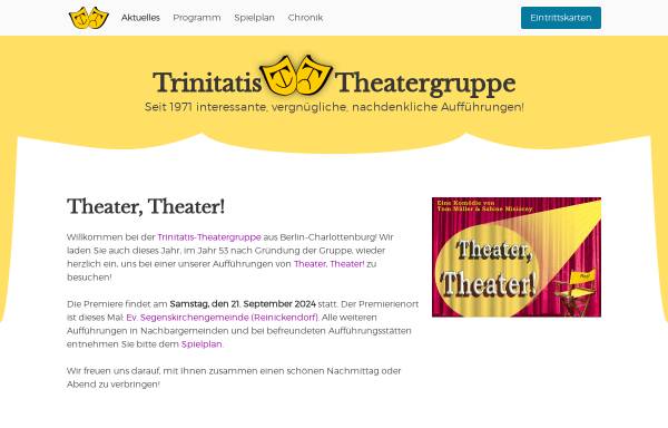 Vorschau von tt-berlin.de, Trinitatis-Theatergruppe