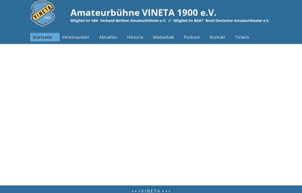 Vorschau von www.vineta-buehne.de, Vineta-Bühne