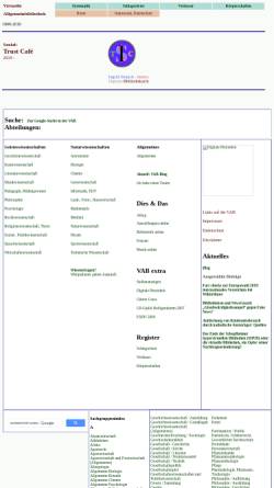 Vorschau der mobilen Webseite www.virtuelleallgemeinbibliothek.de, Virtuelle Allgemeinbibliothek