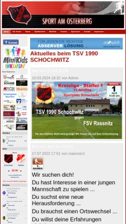 Vorschau der mobilen Webseite www.tsv-schochwitz.de, TSV Schochwitz e.V.