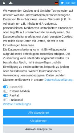 Vorschau der mobilen Webseite www.de-schuhe.de, Daniela Wilmer und Edeltraut Loest GbR