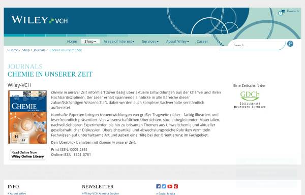 Vorschau von www.wiley-vch.de, Chemie in unserer Zeit