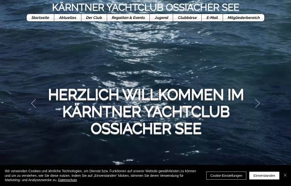Vorschau von www.kyco.at, Kärntner Yacht Club Ossiacher See (KYCO)