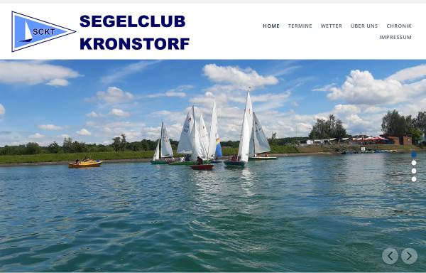 Vorschau von www.sckt.at, Segelclub Kronstorf (SCKT)