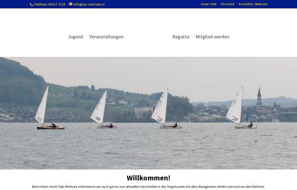 Vorschau von www.uyc-mattsee.at, Union Yacht Club Mattsee (UYCMa)