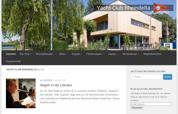 Vorschau von ycrhd.at, Yacht-Club Rheindelta (YCRhd)