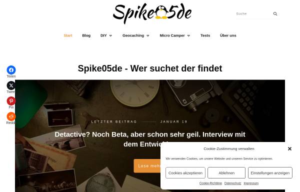 Vorschau von www.spike05.de, Spike05des Blog