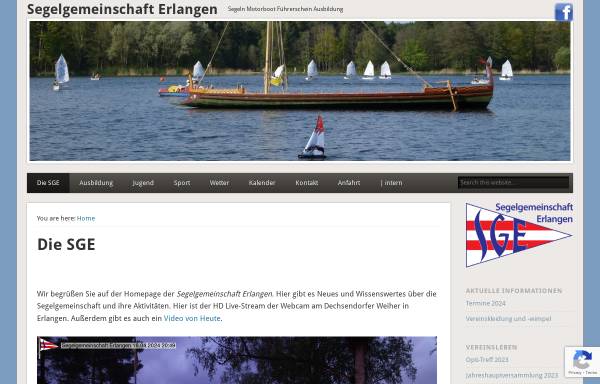 Vorschau von www.segelgemeinschaft.de, Segelgemeinschaft Erlangen - Knoten
