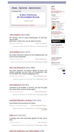 Vorschau der mobilen Webseite msd.twoday.net, msd - Zitate und Aphorismen