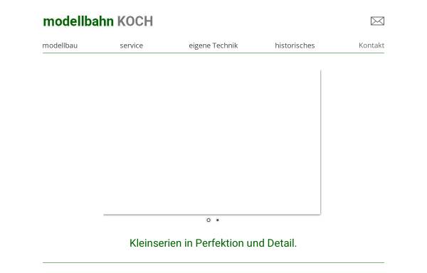 Vorschau von www.modellbahnkoch.de, Modellbahn Koch