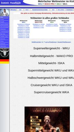 Vorschau der mobilen Webseite www.dominik-haselbeck.de, Dominik Haselbeck
