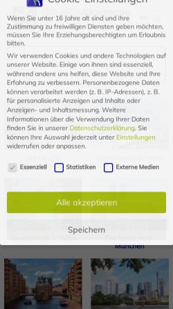 Vorschau der mobilen Webseite www.deutschakademie.de, DeutschAkademie