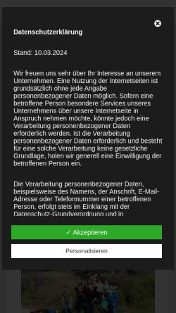 Vorschau der mobilen Webseite losau.de, Landjugend Regnitzlosau e.V.
