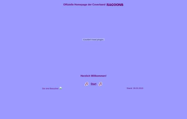 Vorschau von www.racoons-online.de, Racoons