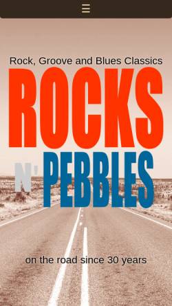 Vorschau der mobilen Webseite www.rocksnpebbles.de, Rocks N' Pebbles