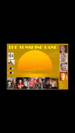 Vorschau der mobilen Webseite www.sunshine-band.de, The Sunshine-Band