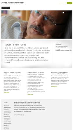 Vorschau der mobilen Webseite www.dr-herber.de, Herber, Dr. med. Hanswerner