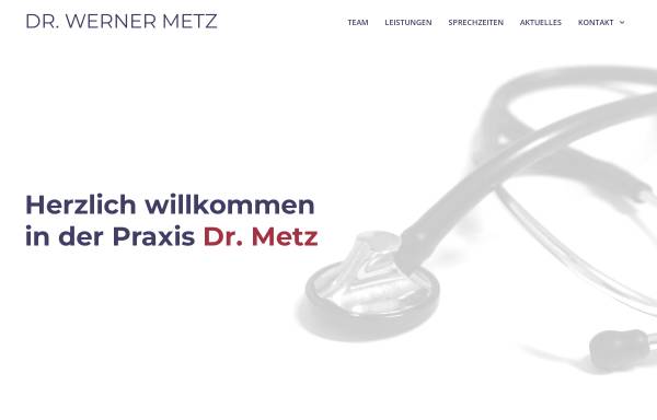 Vorschau von www.dr-metz.net, Metz, Dr. Werner