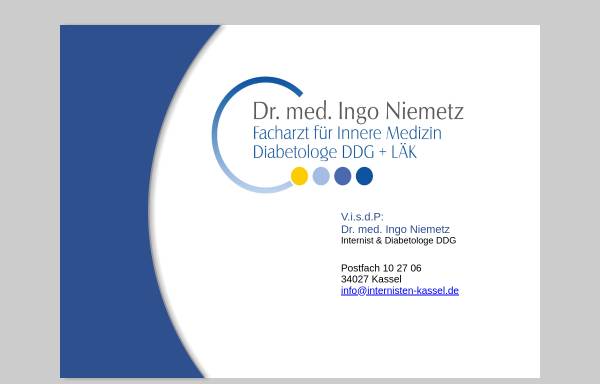 Niemetz, Dr. med Ingo