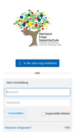 Vorschau der mobilen Webseite www.hauptschule-dissen.de, Hauptschule Dissen