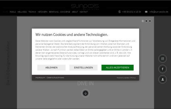 Vorschau von www.sunpools.de, Sun-Pools Schikora e.K.
